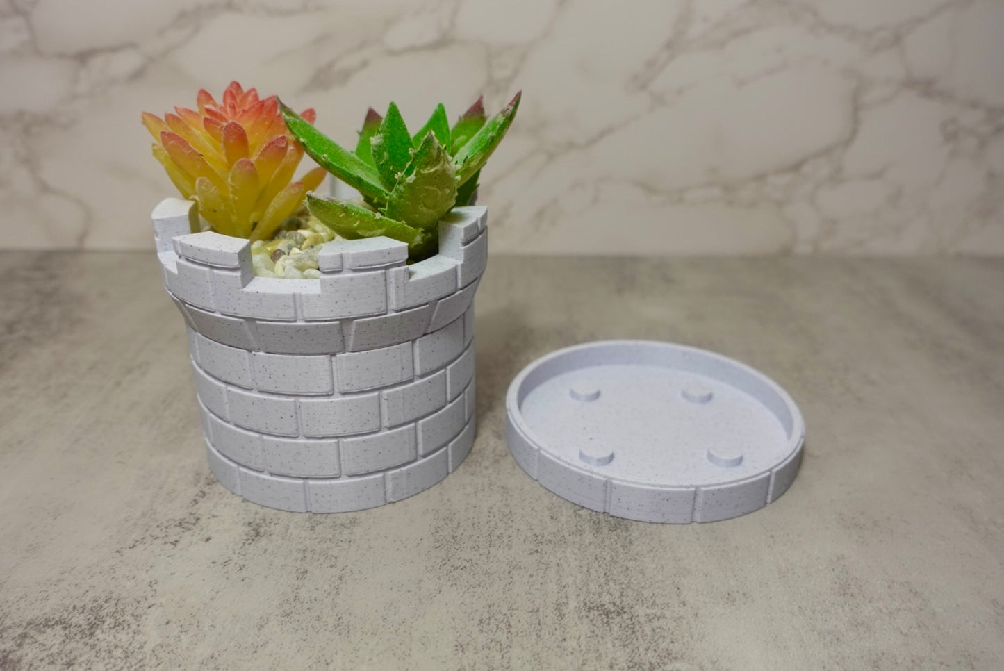 Castle Plant Pot