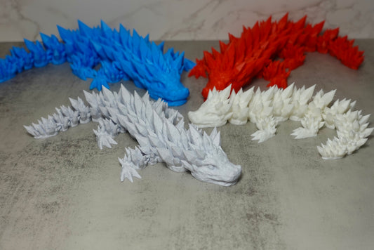 Large Quartz Dragon